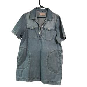 BlankNYC Denim Mini Dress Size L